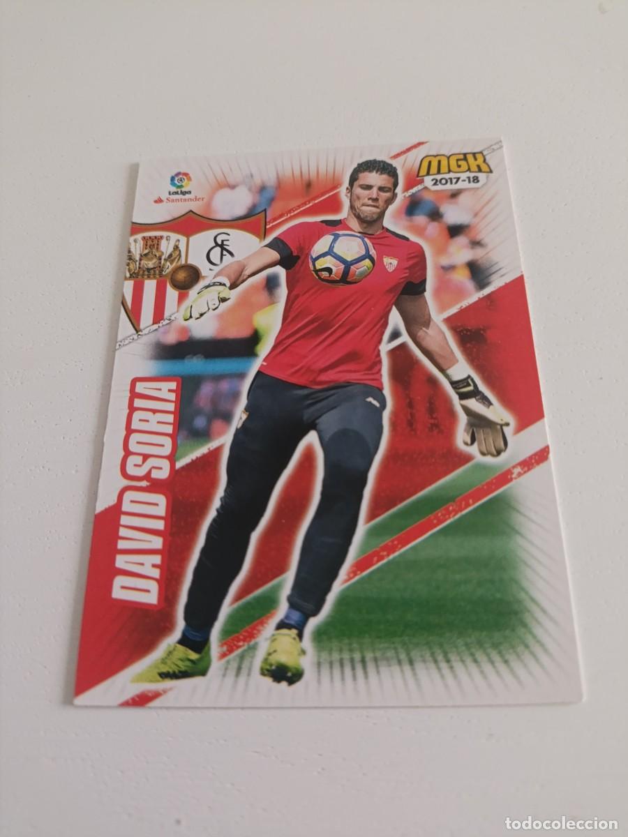 Cromos de f&uacute;tbol: Megacracks 17/18 David Soria sevilla
