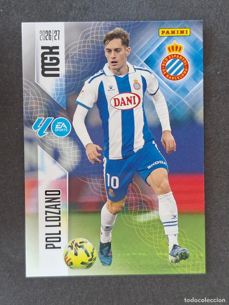 Cromos de f&uacute;tbol: L1 POL LOZANO R. C. D. ESPA&Ntilde;OL 173 PANINI MEGACRACKS 2026 2027 26 27