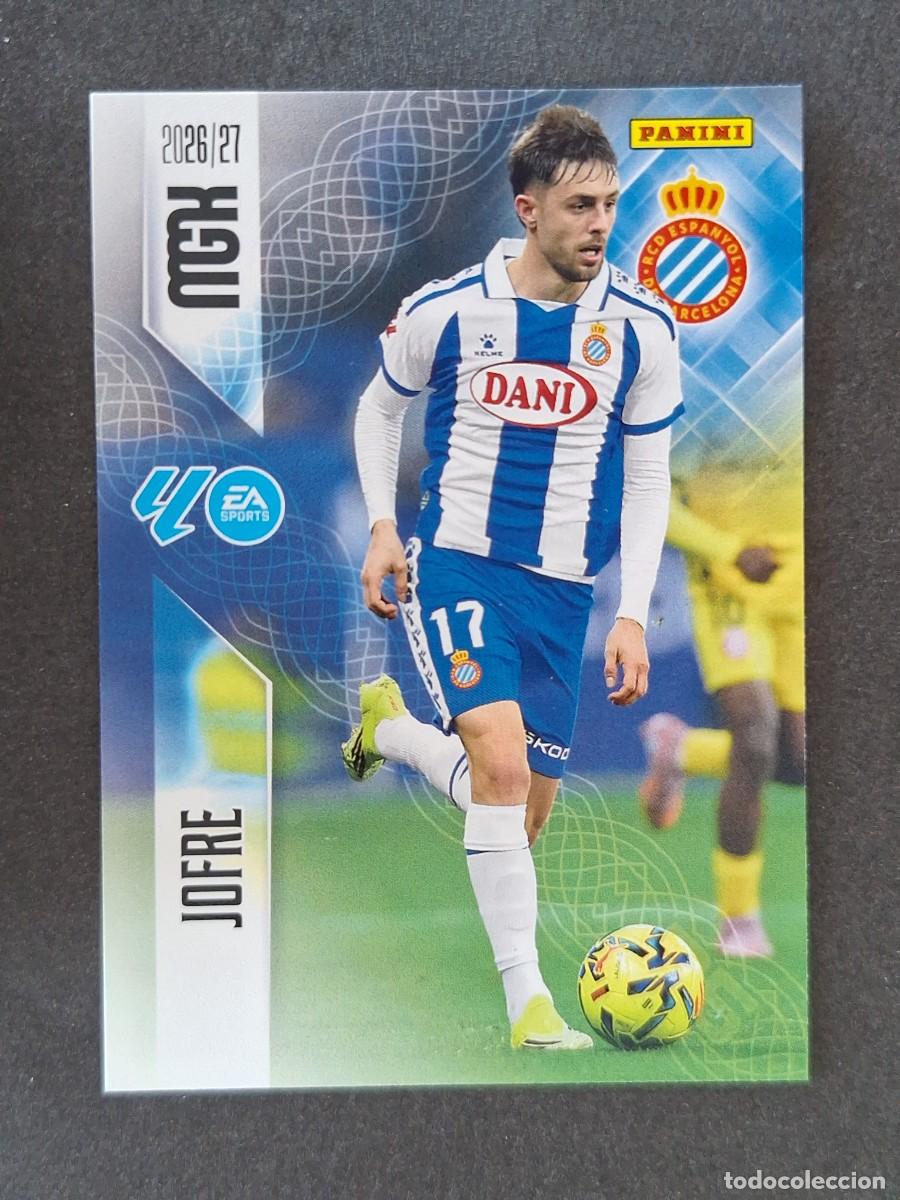 Cromos de f&uacute;tbol: L1 JOFRE R. C. D. ESPA&Ntilde;OL 175 PANINI MEGACRACKS 2026 2027 26 27
