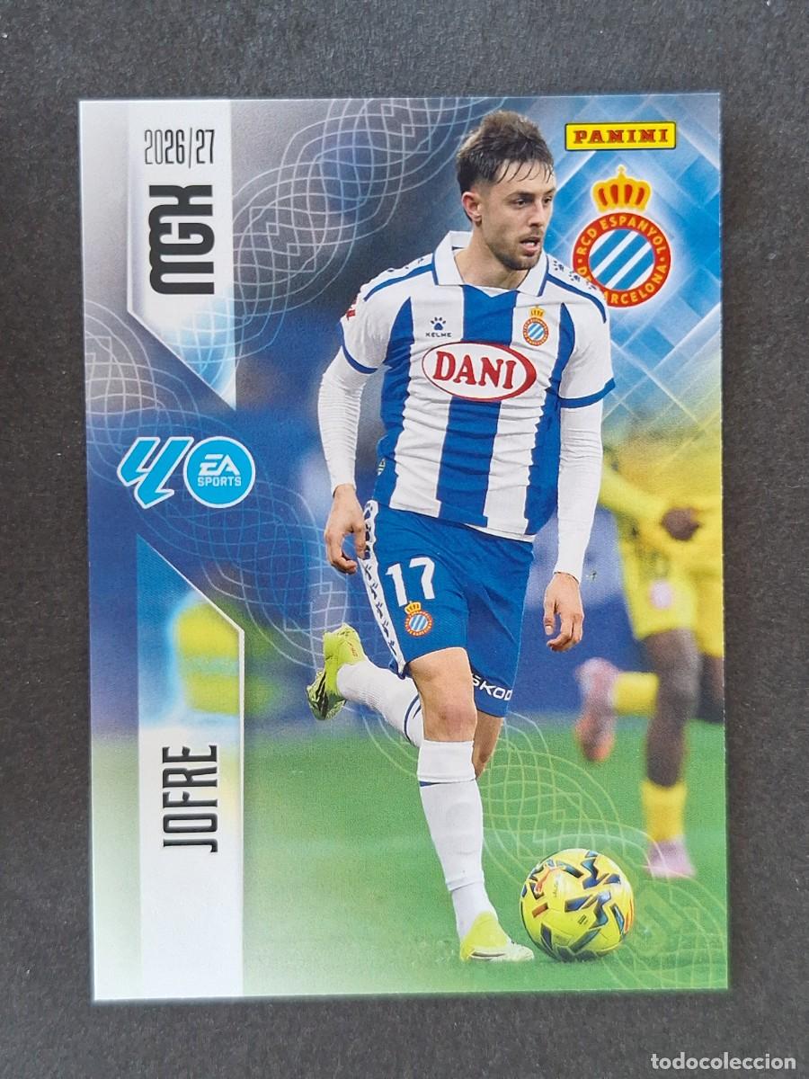 Cromos de f&uacute;tbol: L1 JOFRE R. C. D. ESPA&Ntilde;OL 175 PANINI MEGACRACKS 2026 2027 26 27