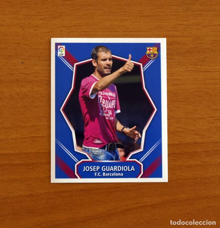 Cromos de f&uacute;tbol: Barcelona - Josep Guardiola, Entrenador - Liga 2008-2009, 08-09 - Ediciones Este - Nunca pegado