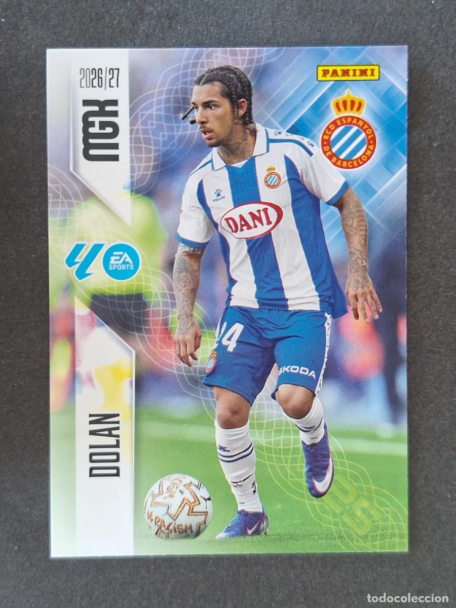 Cromos de f&uacute;tbol: L1 DOLAN R. C. D. ESPA&Ntilde;OL 176 PANINI MEGACRACKS 2026 2027 26 27