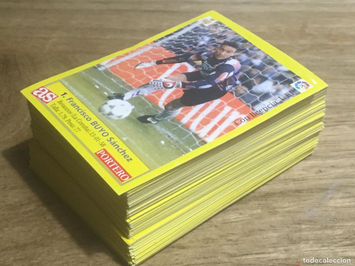 Cartes &agrave; collectionner de Football: AS LIGA 95 96 1995 1996 LOTE APROX 200 CROMOS DIFERENTES NUNCA PEGADOS NUEVOS DE SOBRE