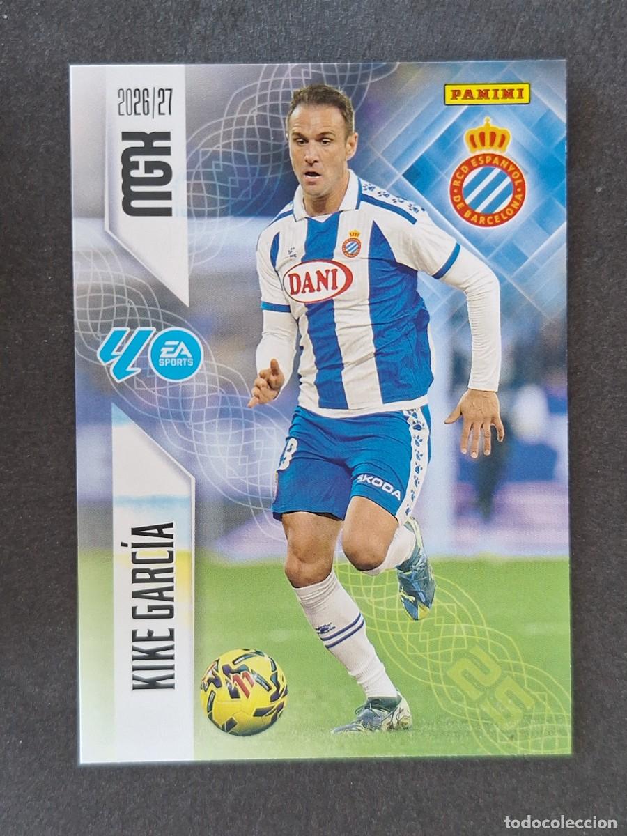Cromos de f&uacute;tbol: L1 KIKE GARCIA R. C. D. ESPA&Ntilde;OL 179 PANINI MEGACRACKS 2026 2027 26 27