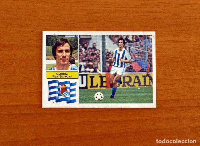 Cromos de f&uacute;tbol: Real Sociedad - Gorriz - Ediciones Este Liga 1982-1983 - 82-83
