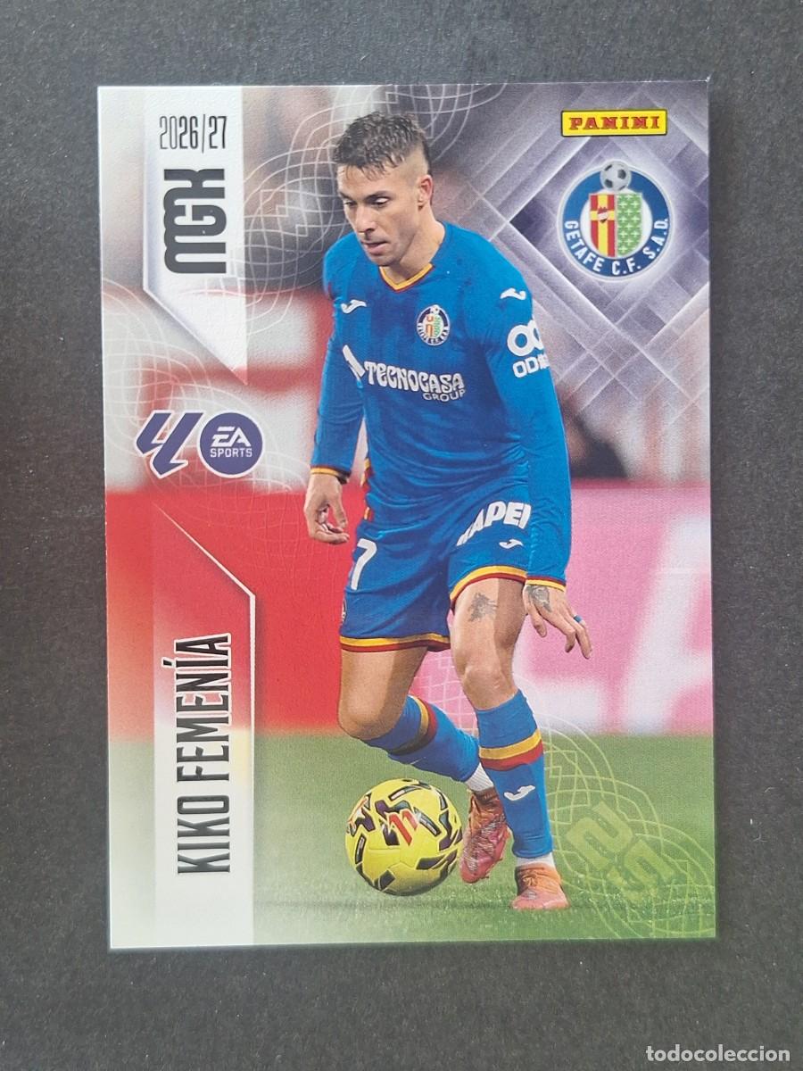 Cromos de f&uacute;tbol: L1 KIKO FEMENIA GETAFE C. F. 184 PANINI MEGACRACKS 2026 2027 26 27