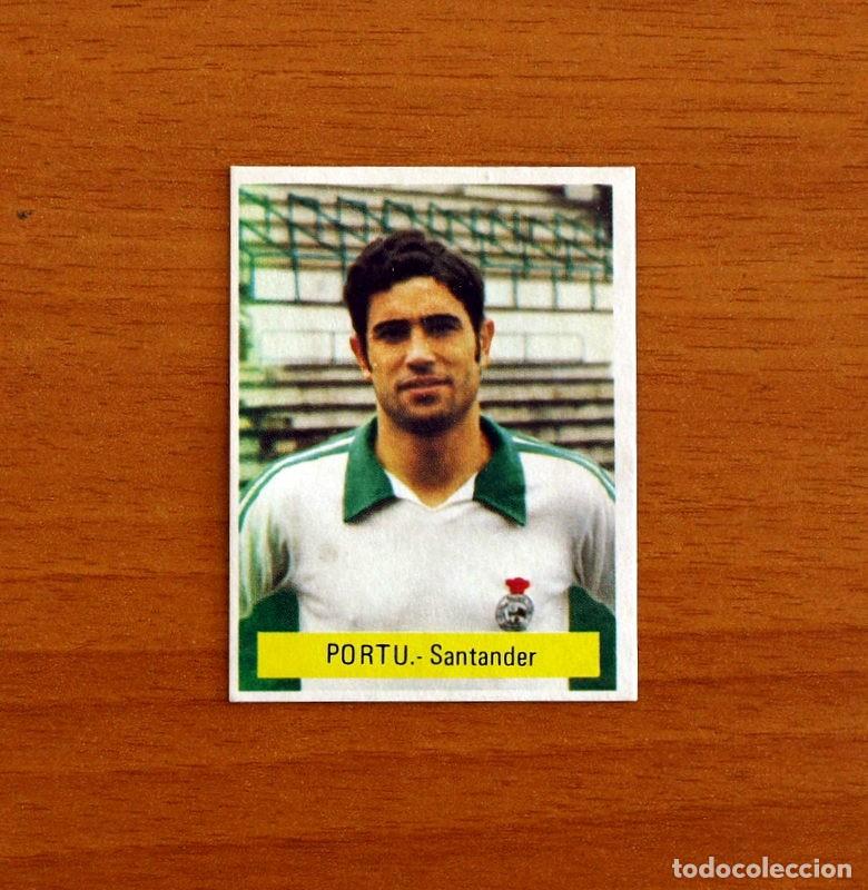 Cromos de f&uacute;tbol: Racing de Santander - Portu - Editorial Fini MU 1975-1976, 75-76 - Nunca pegado