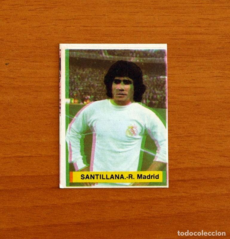 Cromos de f&uacute;tbol: Real Madrid - Santillana - Editorial Fini MA 1975-1976, 75-76 - Nunca pegado