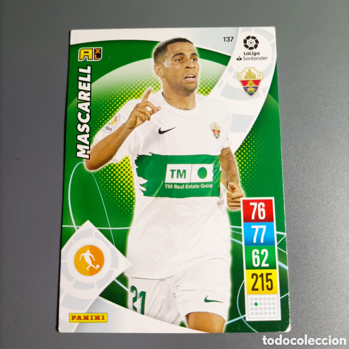 Cromos de f&uacute;tbol: ADRENALYN. LIGA 2021-2022 (ELCHE) №137 MASCARELL