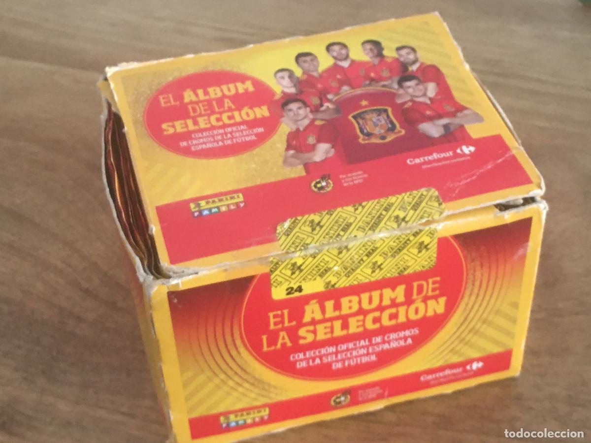 Football Stickers: el album de la seleccion caja de quiosco de sobres de cromos sin abrir