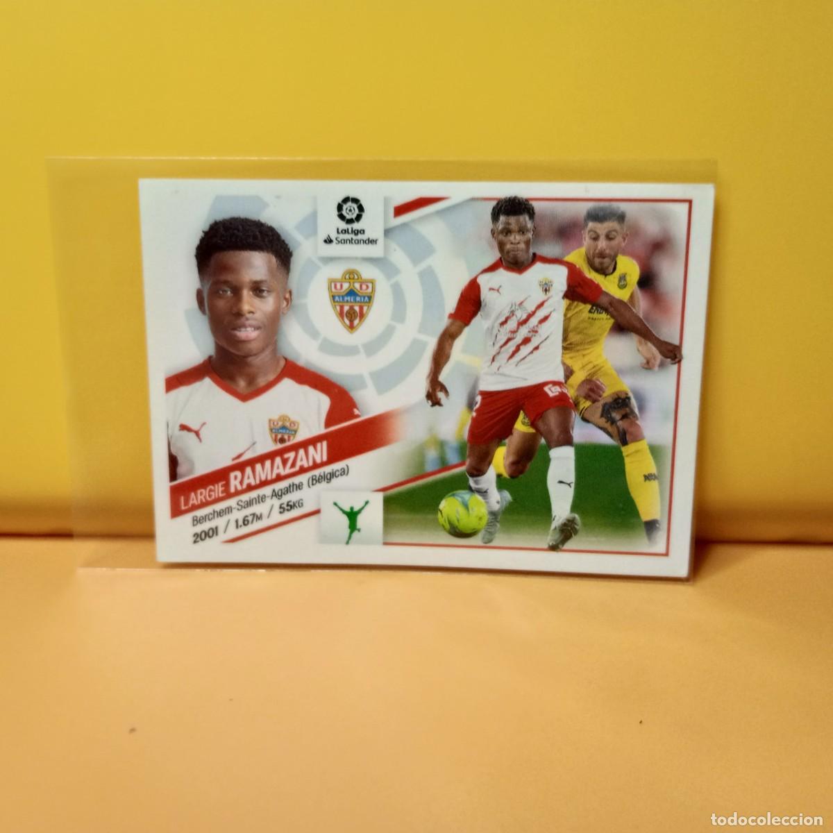 Football Stickers: EDICIONES ESTE 2022 2023 22 23 UD ALMER&Iacute;A RAMAZANI 18