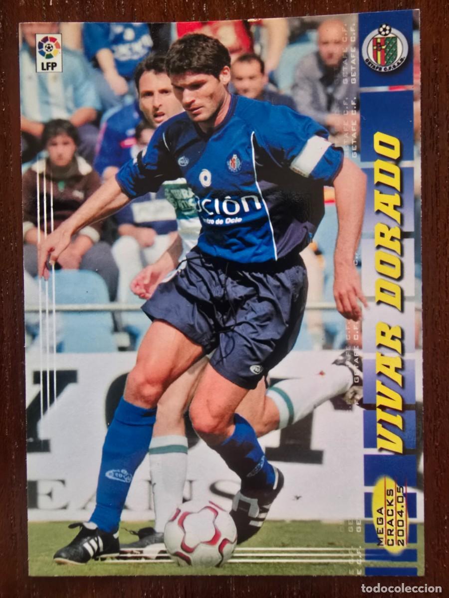 Cromos de f&uacute;tbol: Cromo Futbol Megacracks 136.Vivar Dorado.Getafe.Liga 2004/05.Panini