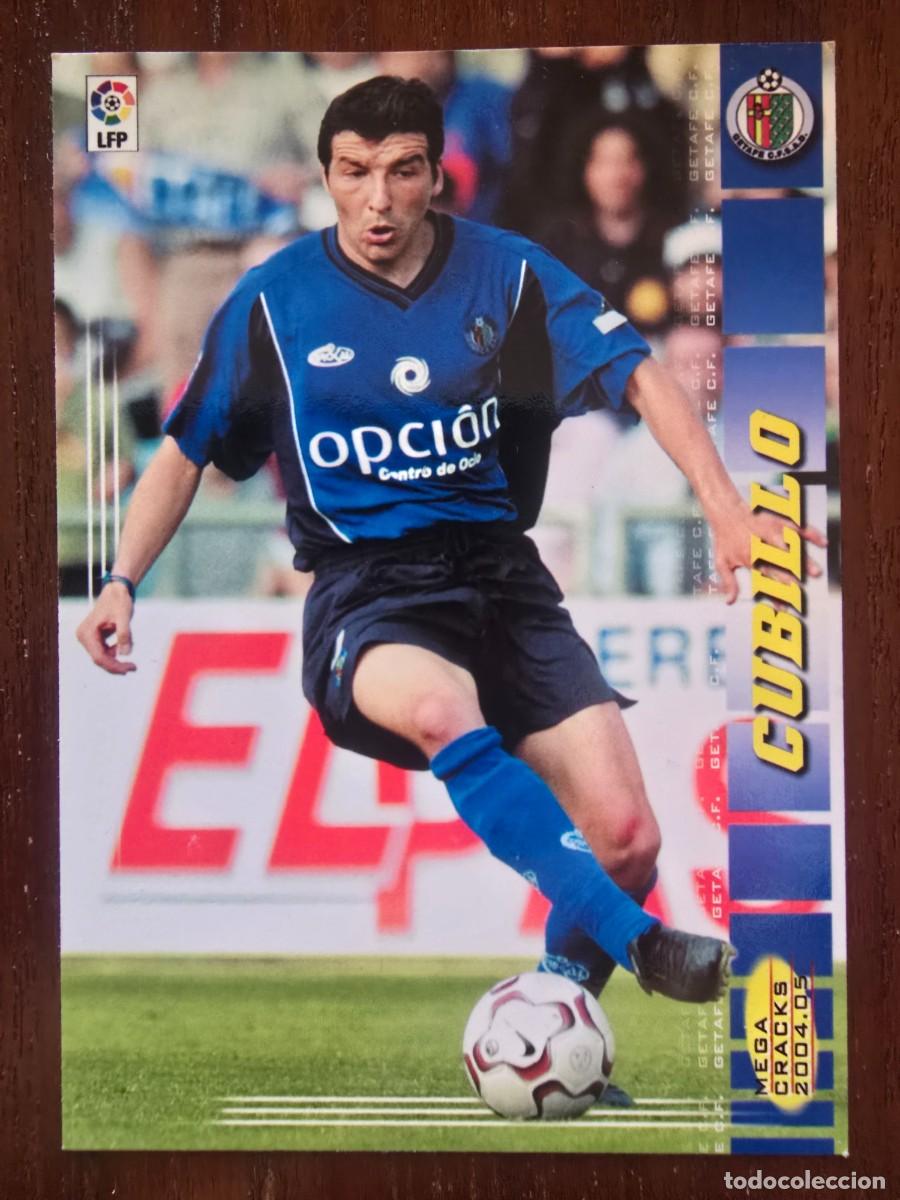 Cromos de f&uacute;tbol: Cromo Futbol Megacracks 137.Cubillo.Getafe.Liga 2004/05.Panini