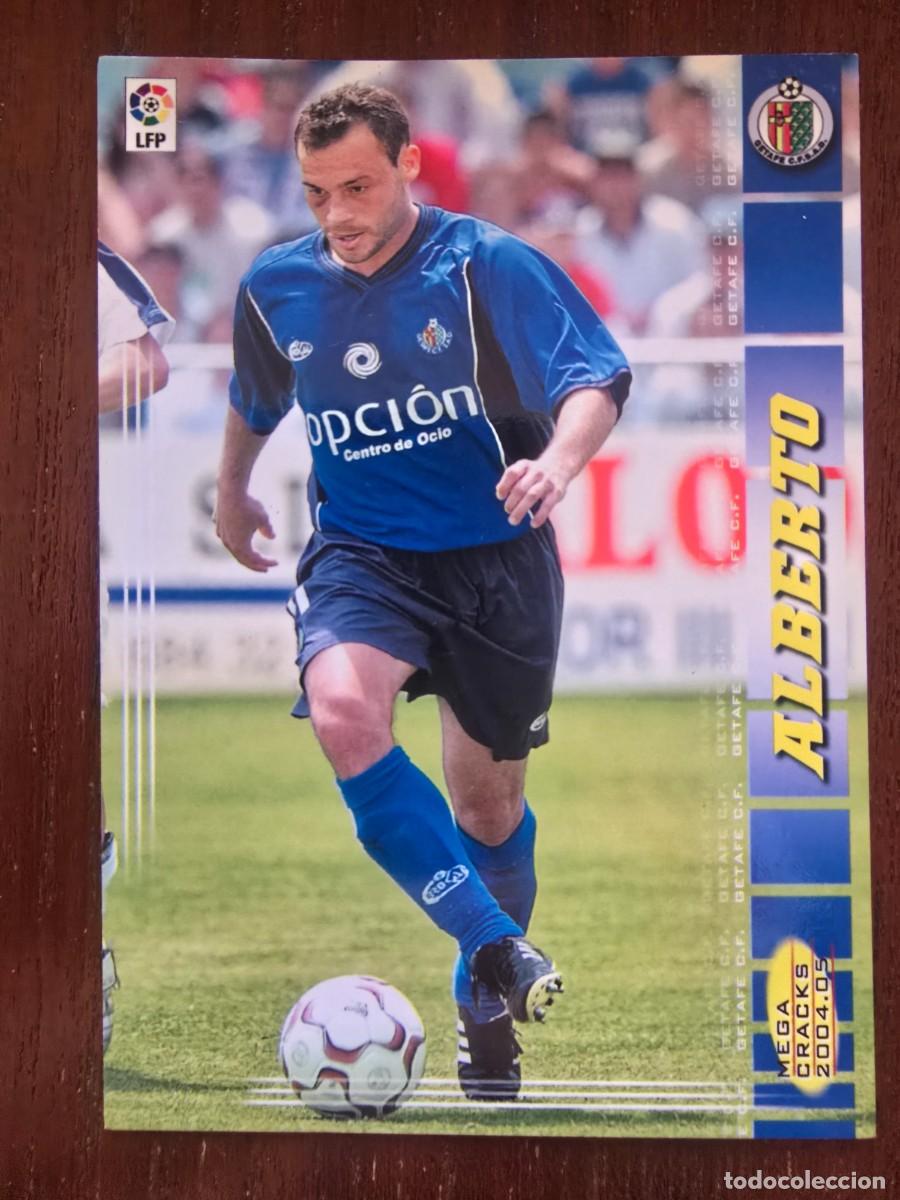 Cromos de f&uacute;tbol: Cromo Futbol Megacracks 138.Alberto.Getafe.Liga 2004/05.Panini
