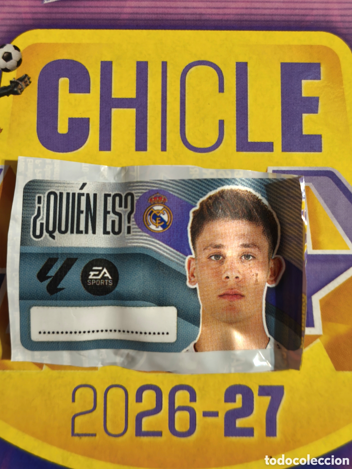 Cromos de f&uacute;tbol: Guler &iquest;QUI&Eacute;N ES? liga este 26/27 Real Madrid