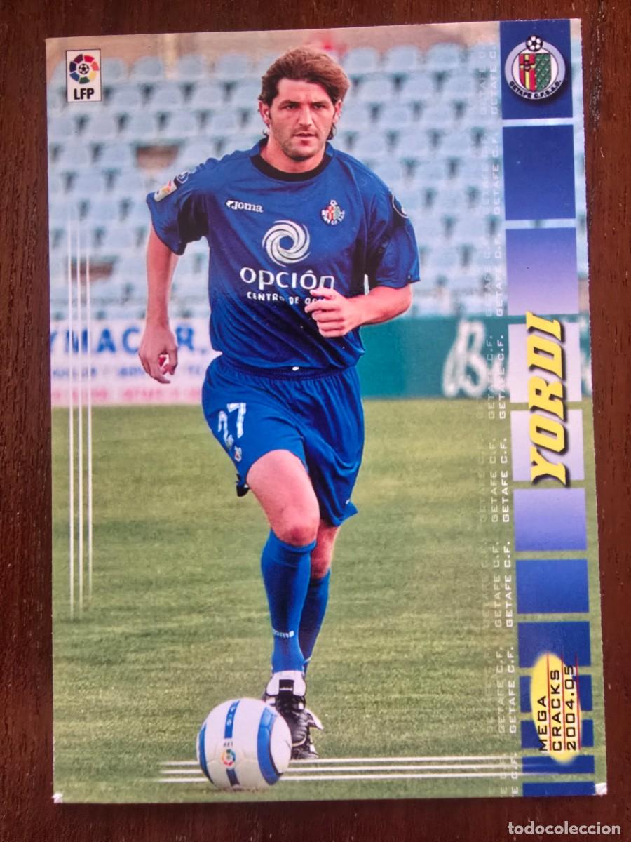 Cromos de f&uacute;tbol: Cromo Futbol Megacracks 141.Yordi.Getafe.Liga 2004/05.Panini