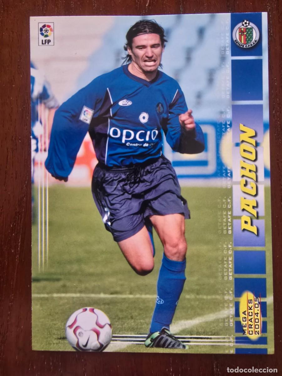 Cromos de f&uacute;tbol: Cromo Futbol Megacracks 143.Pachon.Getafe.Liga 2004/05.Panini