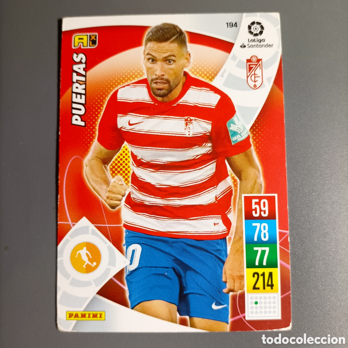 Cromos de f&uacute;tbol: ADRENALYN. LIGA 2021-2022 (GRANADA) №194 PUERTAS