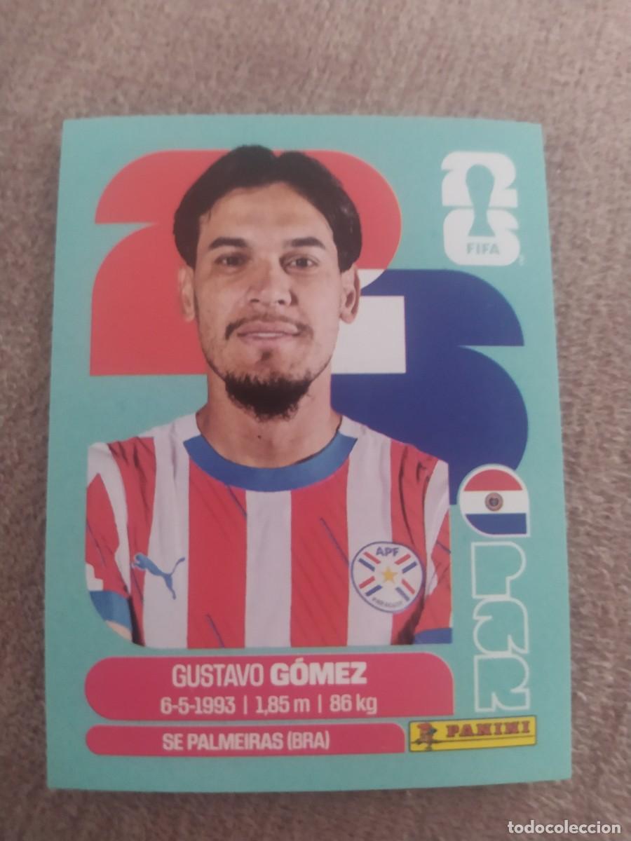 Cromos de f&uacute;tbol: PAR 04 PAR4 Gustavo G&Oacute;MEZ 4 Paraguay Mundial 2026 Panini