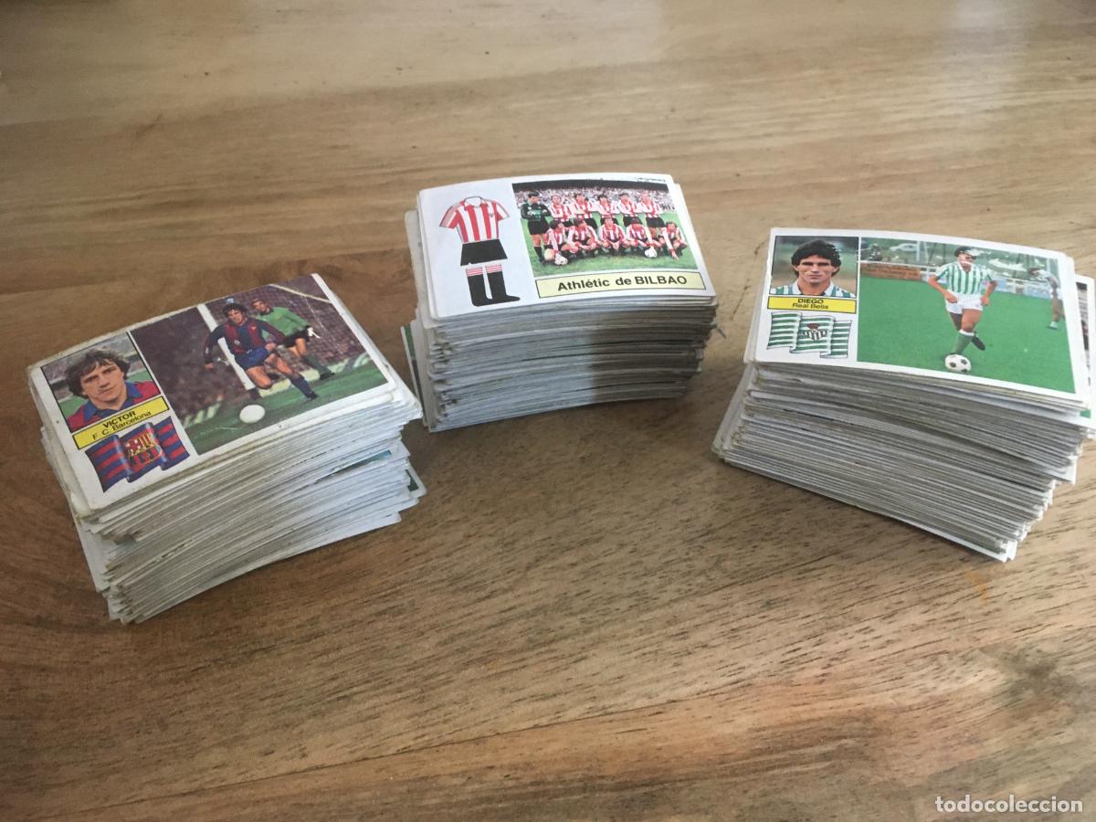 Cromos de f&uacute;tbol: liga futbol 82 83 1982 1983 ediciones este lote 339 cromos con colocas y fichajes