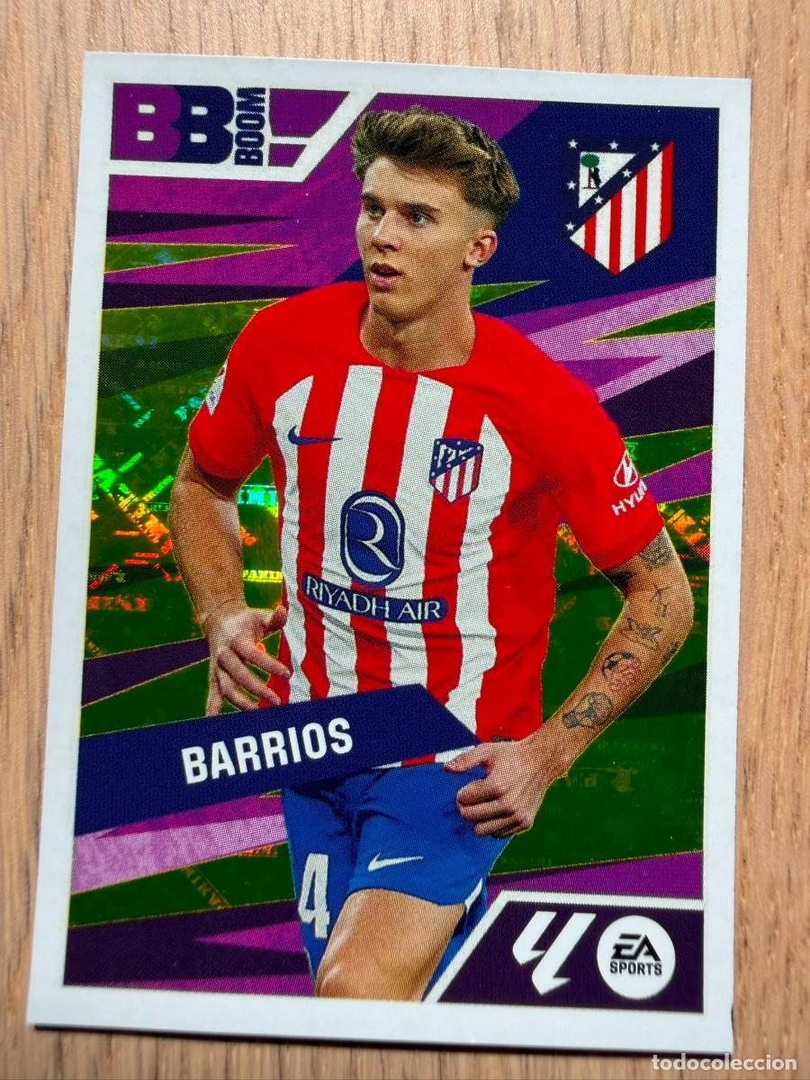 Cromos de f&uacute;tbol: 2 BB BABY BOOM BARRIOS ATLETICO MADRID 24 25 2024 2025 LIGA EA SPORTS COLECCIONES ESTE SIN PEGAR