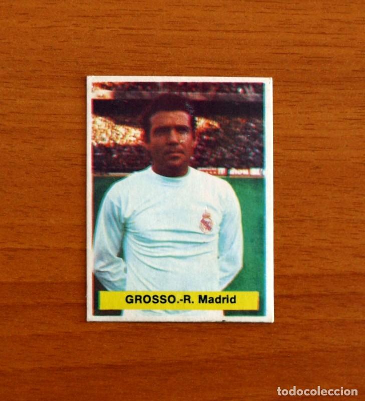 Cromos de f&uacute;tbol: Real Madrid - Grosso - Editorial Fini MA 1975-1976, 75-76 - Nunca pegado