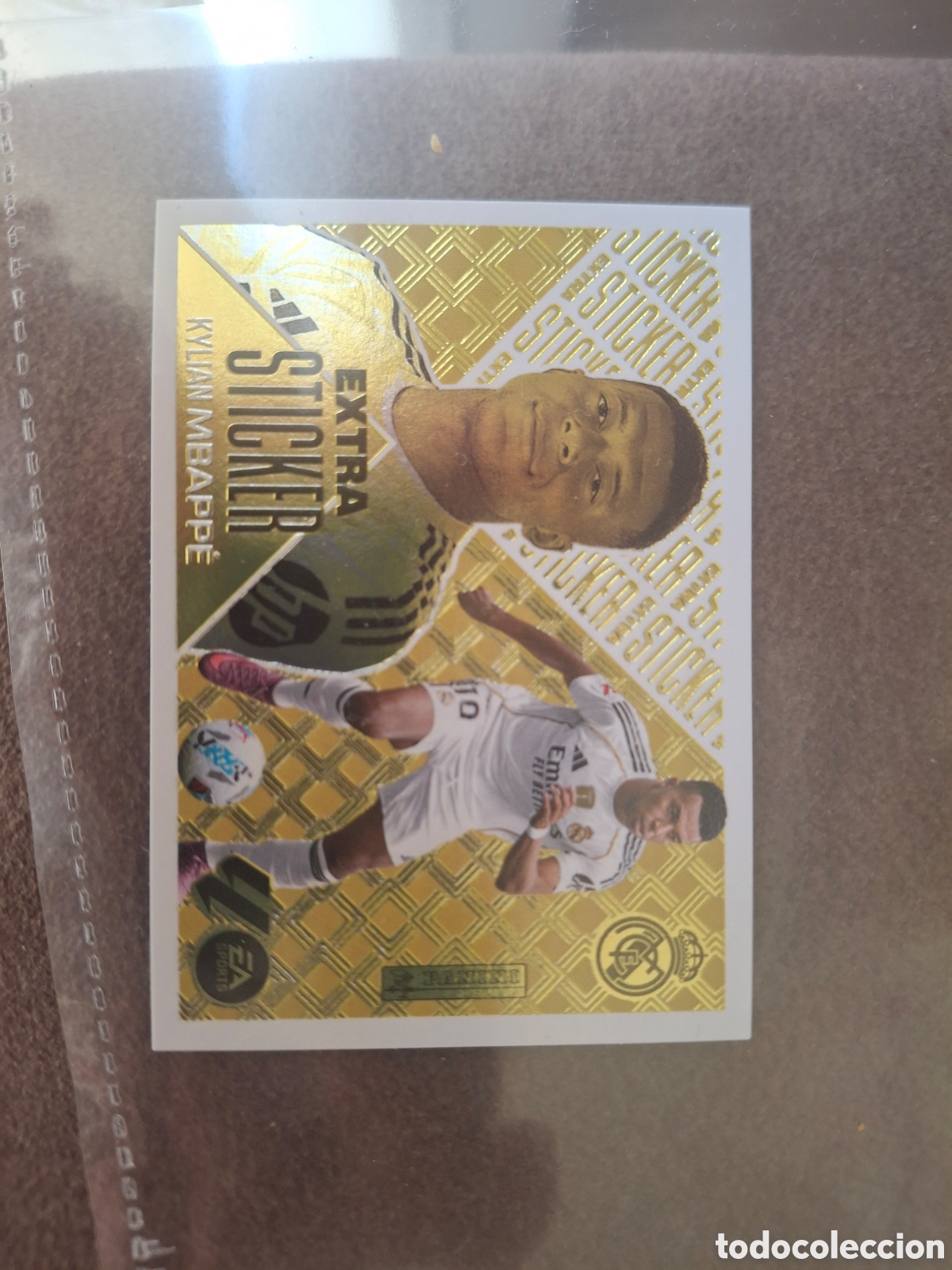 Cromos de Futebol: Extra Sticker Mbappe Oro y Bronce