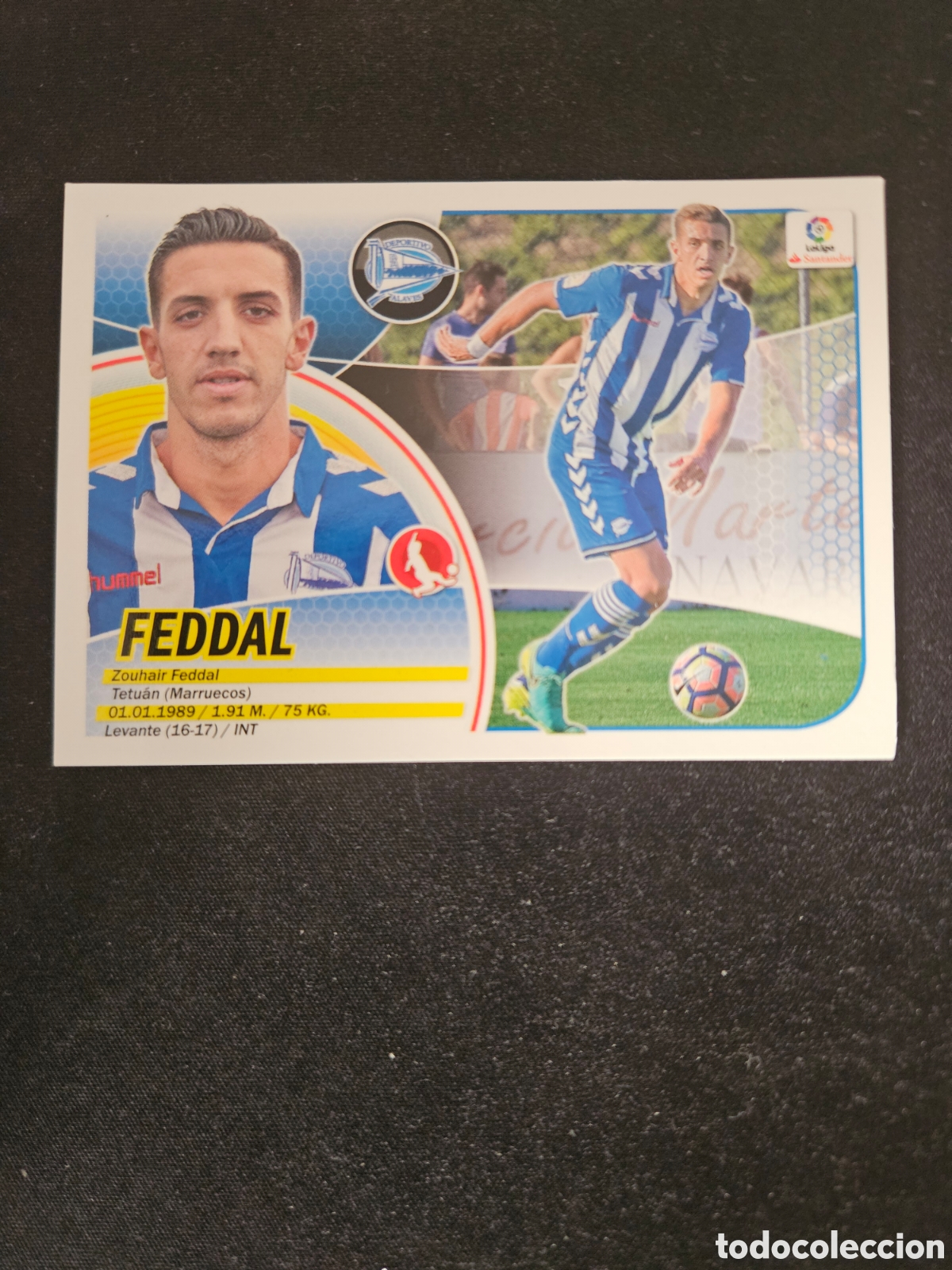 Cromos de Futebol: FEDDAl N&ordm; 5 DEPORTIVO ALAV&Eacute;S &ndash; LIGA ESTE 2016-17 PANINI