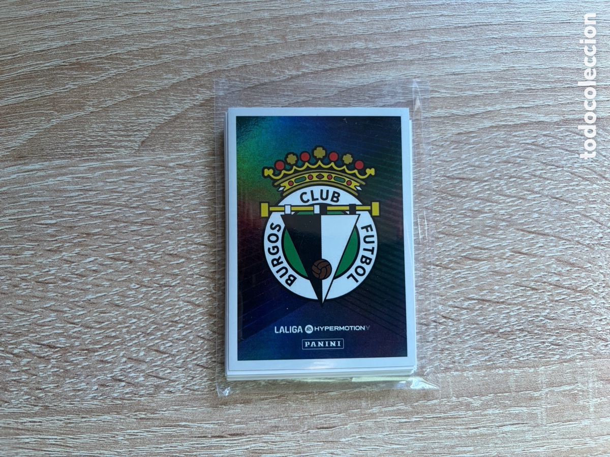 Cromos de f&uacute;tbol: BURGOS CF SET COMPLETO LIGA HYPERMOTION SEGUNDA DIVISI&Oacute;N 2024 2025 24 25 PANINI