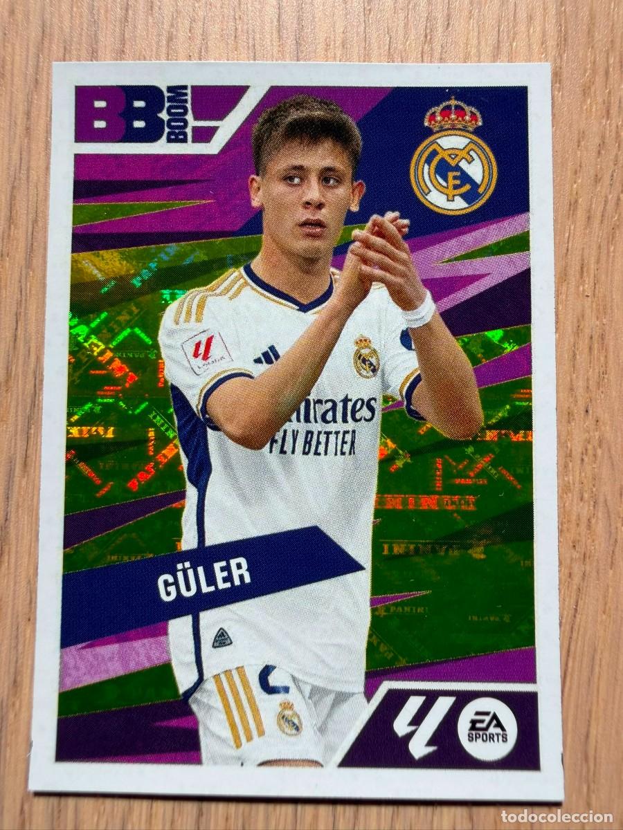 Cromos de f&uacute;tbol: 8 BB BABY BOOM GULER REAL MADRID 24 25 2024 2025 LIGA EA SPORTS COLECCIONES ESTE SIN PEGAR STICKER