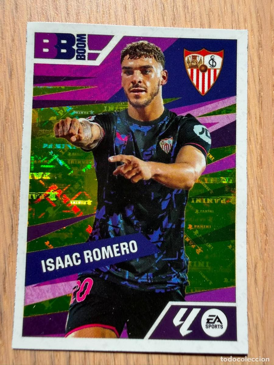 Cromos de f&uacute;tbol: 9 BB BABY BOOM ISAAC ROMERO SEVILLA 24 25 2024 2025 LIGA EA SPORTS COLECCIONES ESTE SIN PEGAR STICKE