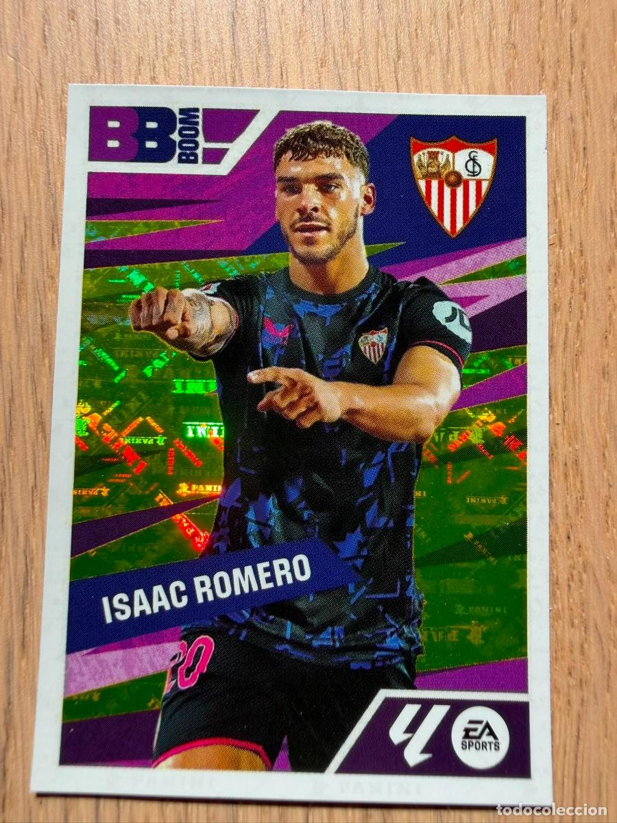 Cromos de f&uacute;tbol: 9 BB BABY BOOM ISAAC ROMERO SEVILLA 24 25 2024 2025 LIGA EA SPORTS COLECCIONES ESTE SIN PEGAR STICKE