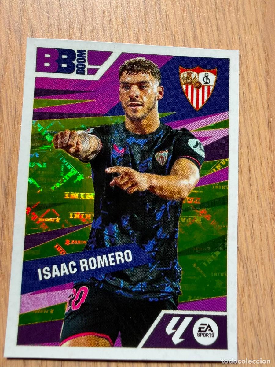 Cromos de f&uacute;tbol: 9 BB BABY BOOM ISAAC ROMERO SEVILLA 24 25 2024 2025 LIGA EA SPORTS COLECCIONES ESTE SIN PEGAR STICKE