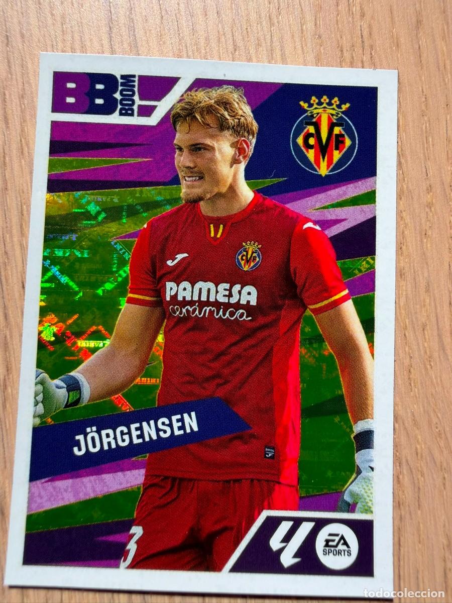 Fu&szlig;ball-Sticker: 11 BB BABY BOOM JORGENSEN VILLARREAL 24 25 2024 2025 LIGA EA SPORTS COLECCIONES ESTE SIN PEGAR
