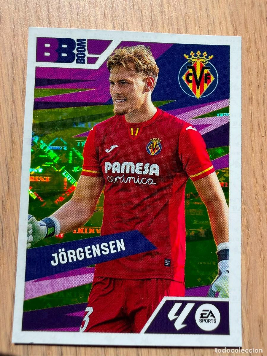 Fu&szlig;ball-Sticker: 11 BB BABY BOOM JORGENSEN VILLARREAL 24 25 2024 2025 LIGA EA SPORTS COLECCIONES ESTE SIN PEGAR