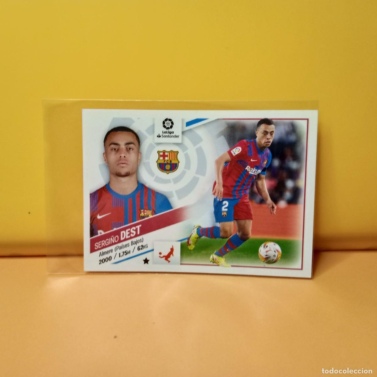 Fu&szlig;ball-Sticker: EDICIONES ESTE 2022 2023 22 23 F.C BARCELONA DEST 5