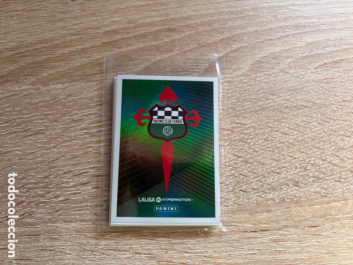 Cromos de f&uacute;tbol: RACING DE FERROL SET COMPLETO LIGA HYPERMOTION SEGUNDA DIVISI&Oacute;N 2024 2025 24 25 PANINI