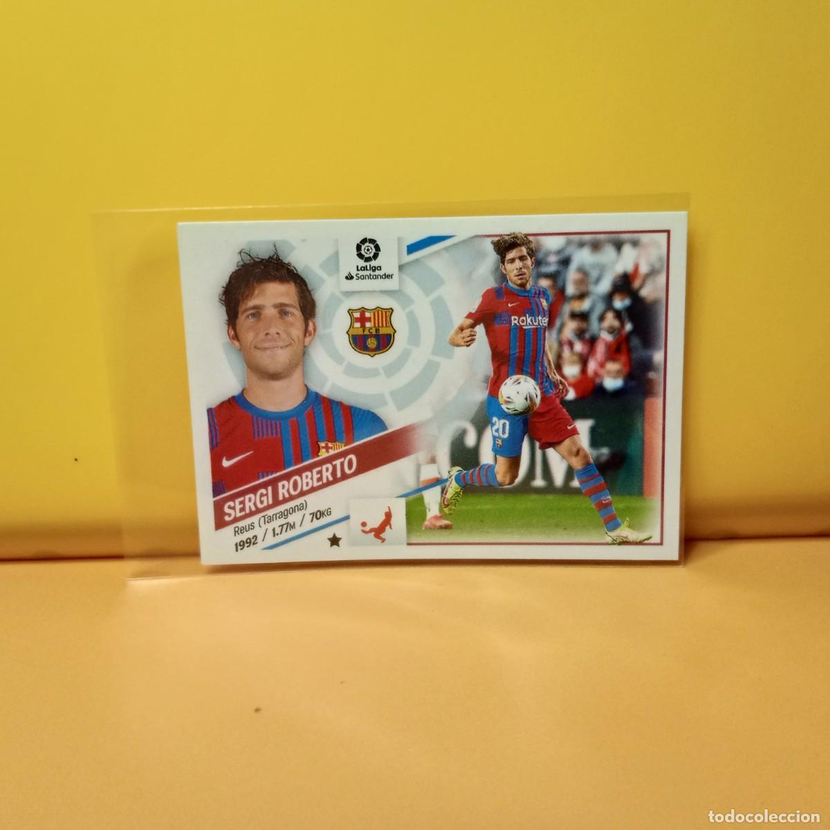 Cromos de f&uacute;tbol: EDICIONES ESTE 2022 2023 22 23 F.C BARCELONA SERGIO ROBERTO 6