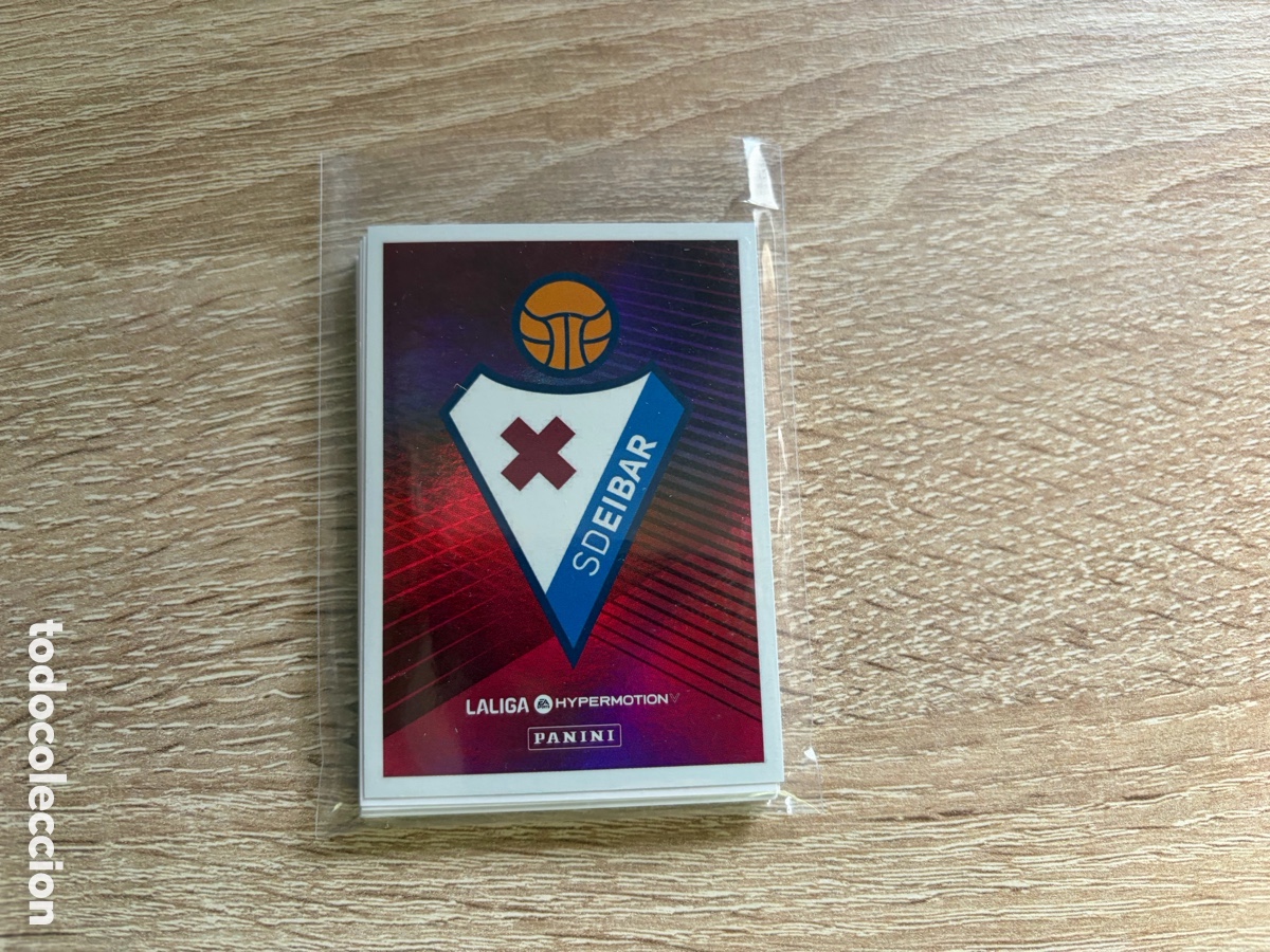 Cromos de f&uacute;tbol: EIBAR SET COMPLETO LIGA HYPERMOTION SEGUNDA DIVISI&Oacute;N 2024 2025 24 25 PANINI
