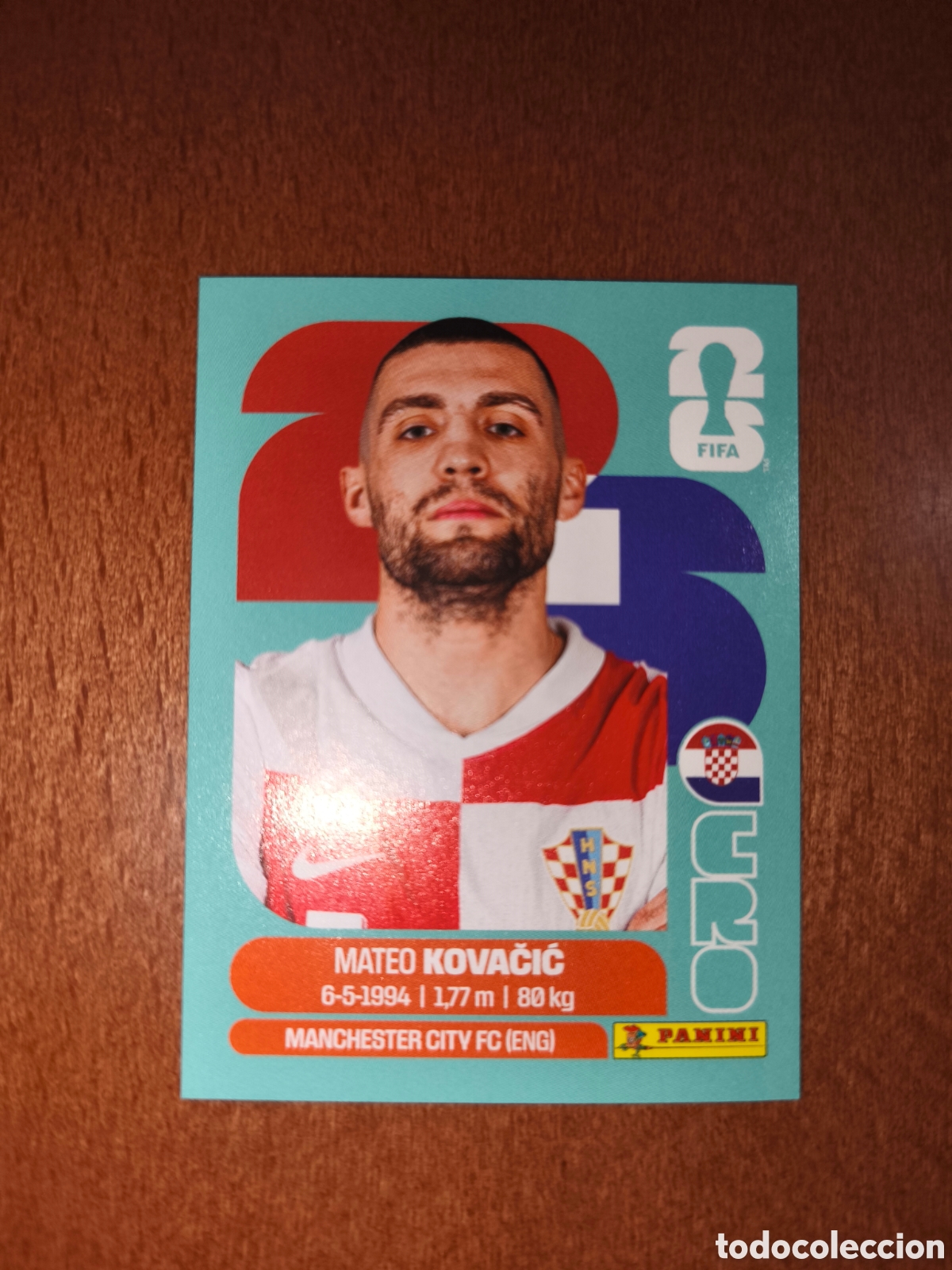 Football Stickers: CRO10 Mateo Kovacic Fifa World Cup 2026 Croacia