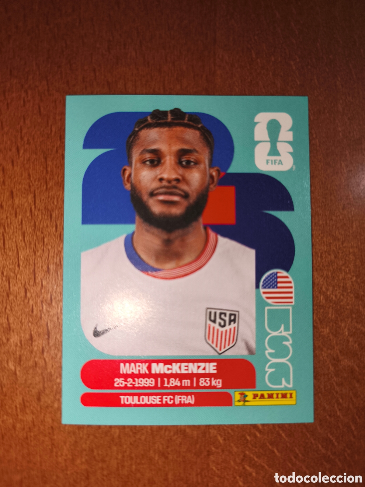 Football Stickers: USA5 Mark McKenzie USA 5 Fifa World Cup 2026 Estados Unidos