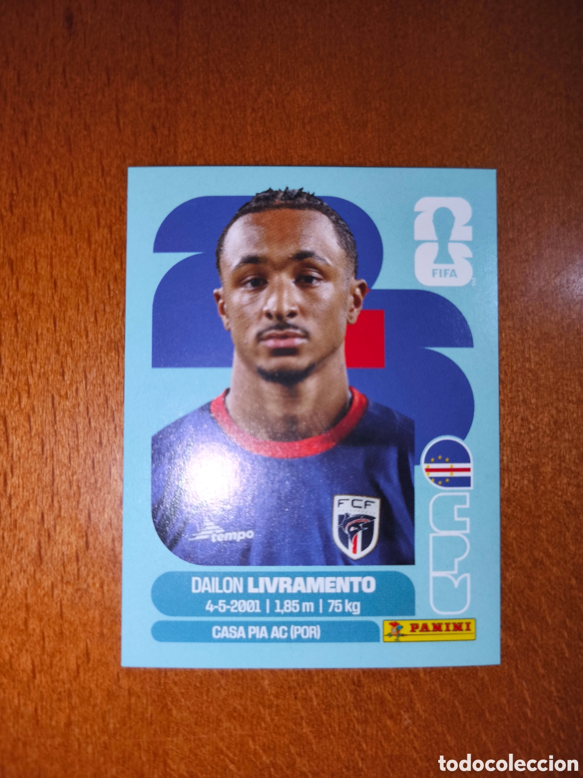Football Stickers: CPV18 Dailon Livramento Fifa World Cup 2026 Cabo Verde