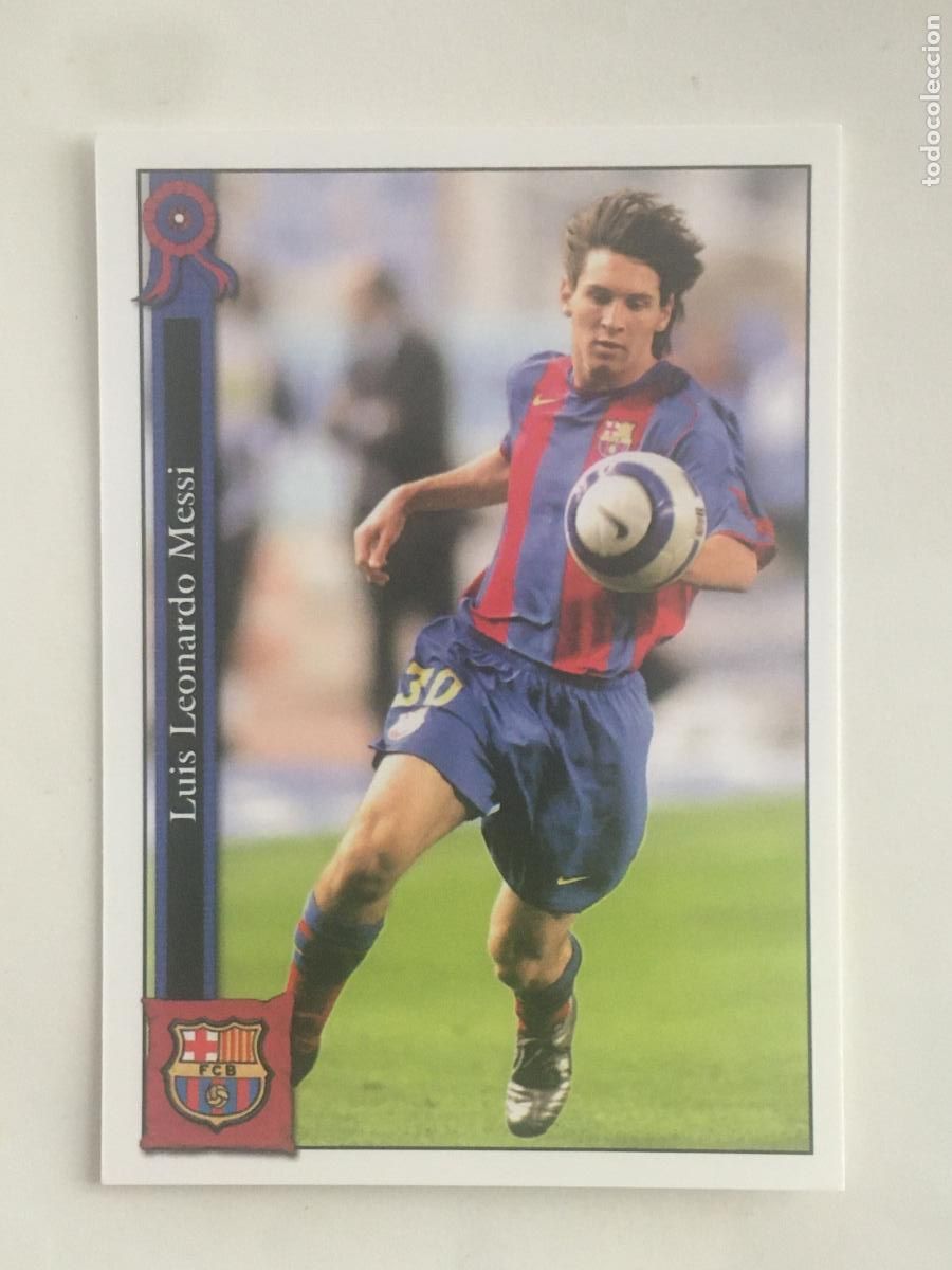 Football Stickers: messi barcelona las fichas de la liga 2006 mundicromo album de cromos con 657 cromos perfecto estado