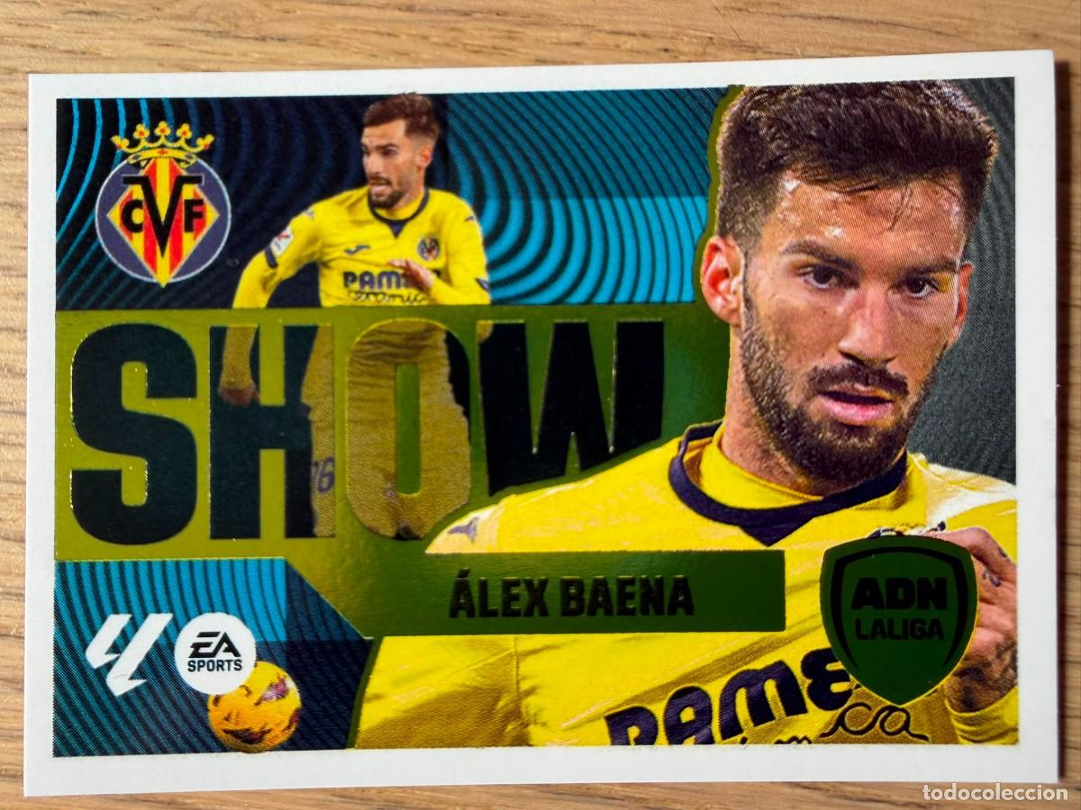 Cromos de f&uacute;tbol: 1 ADN LIGA SHOW BAENA VILLARREAL 24 25 2024 2025 LIGA EA SPORTS COLECCIONES ESTE SIN PEGAR STICKER