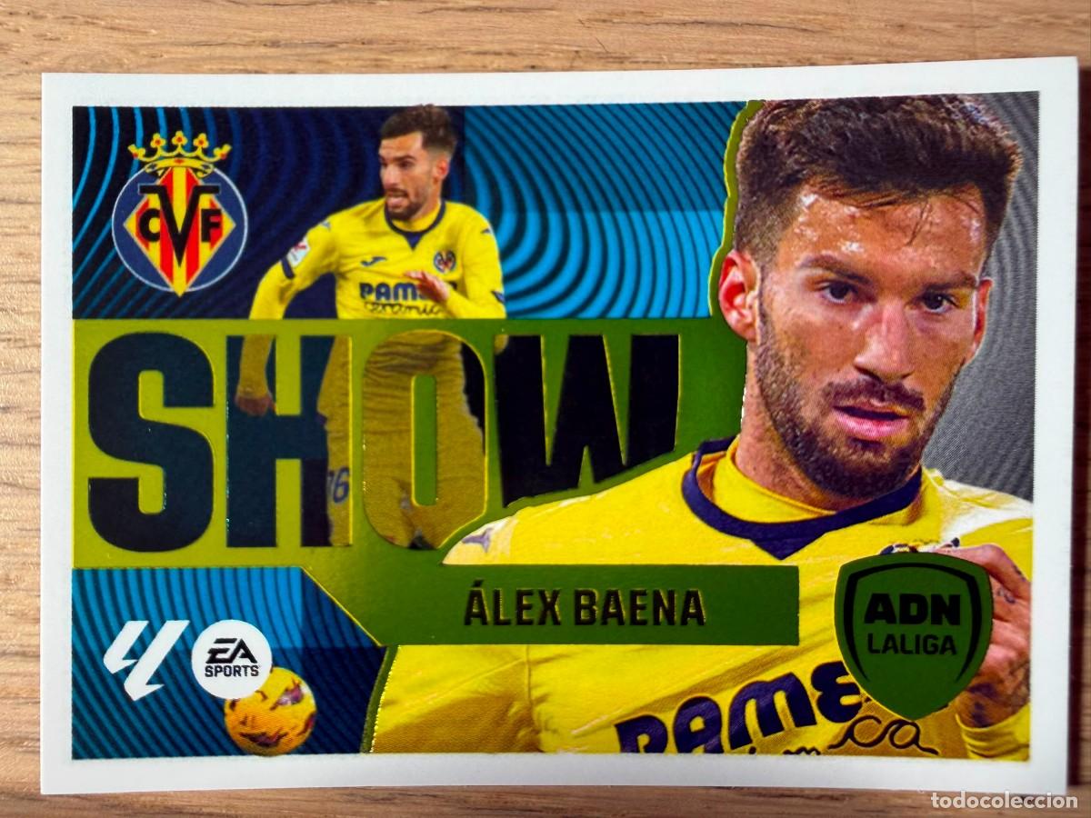 Cromos de f&uacute;tbol: 1 ADN LIGA SHOW BAENA VILLARREAL 24 25 2024 2025 LIGA EA SPORTS COLECCIONES ESTE SIN PEGAR STICKER
