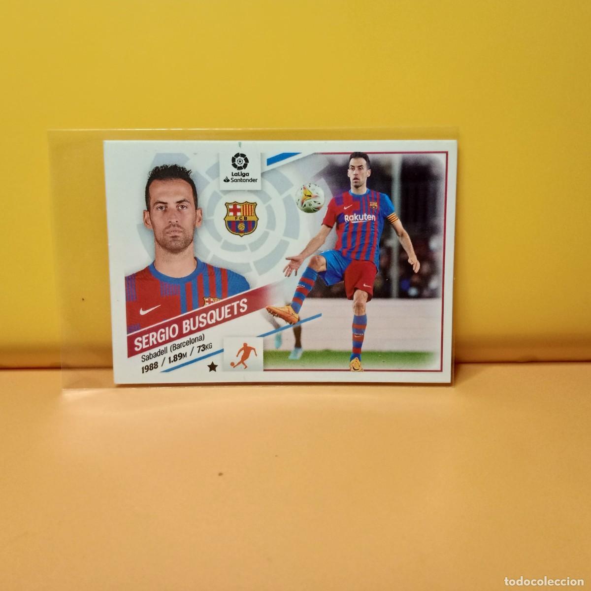Cromos de f&uacute;tbol: EDICIONES ESTE 2022 2023 22 23 F.C BARCELONA SERGIO BUSQUETS 11