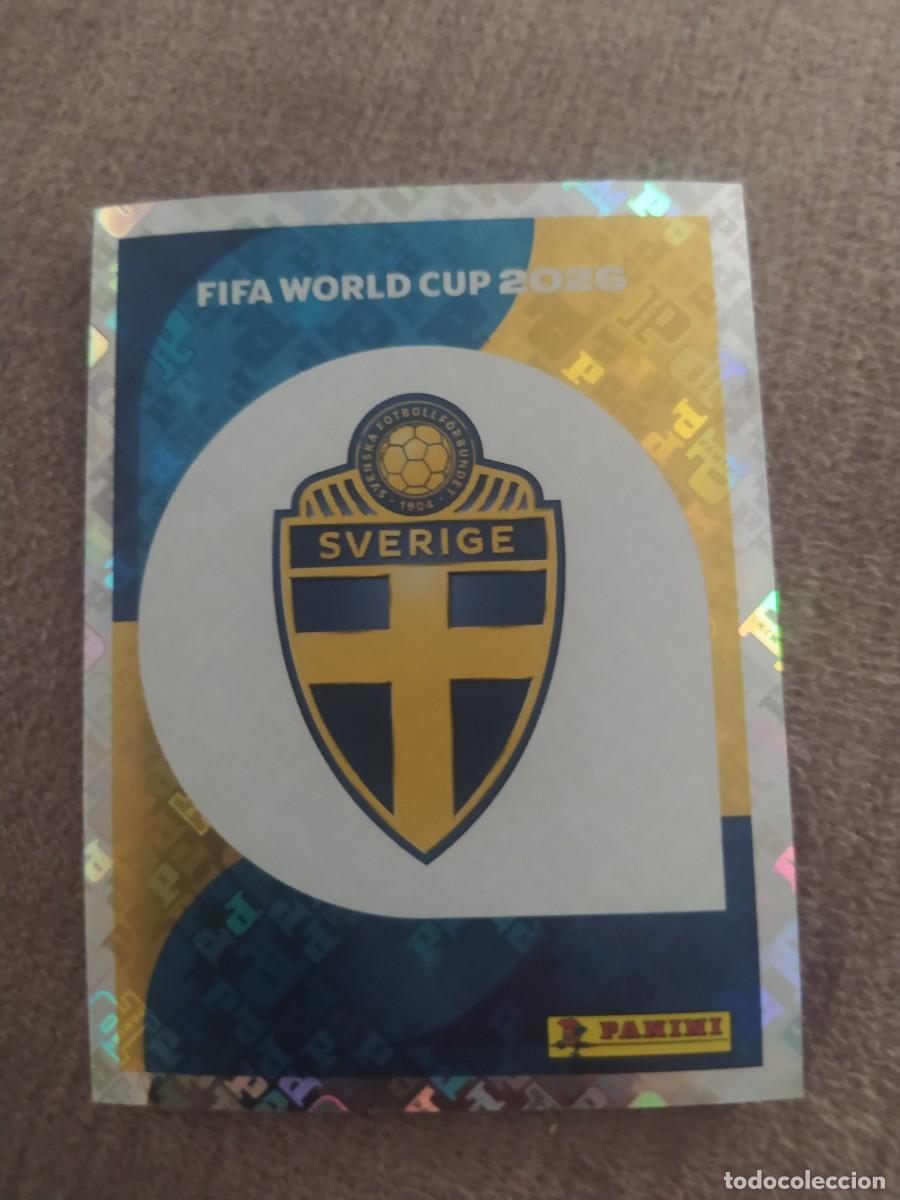 Cromos de f&uacute;tbol: SWE 01 SWE1 ESCUDO 1 Suecia Mundial 2026 Panini