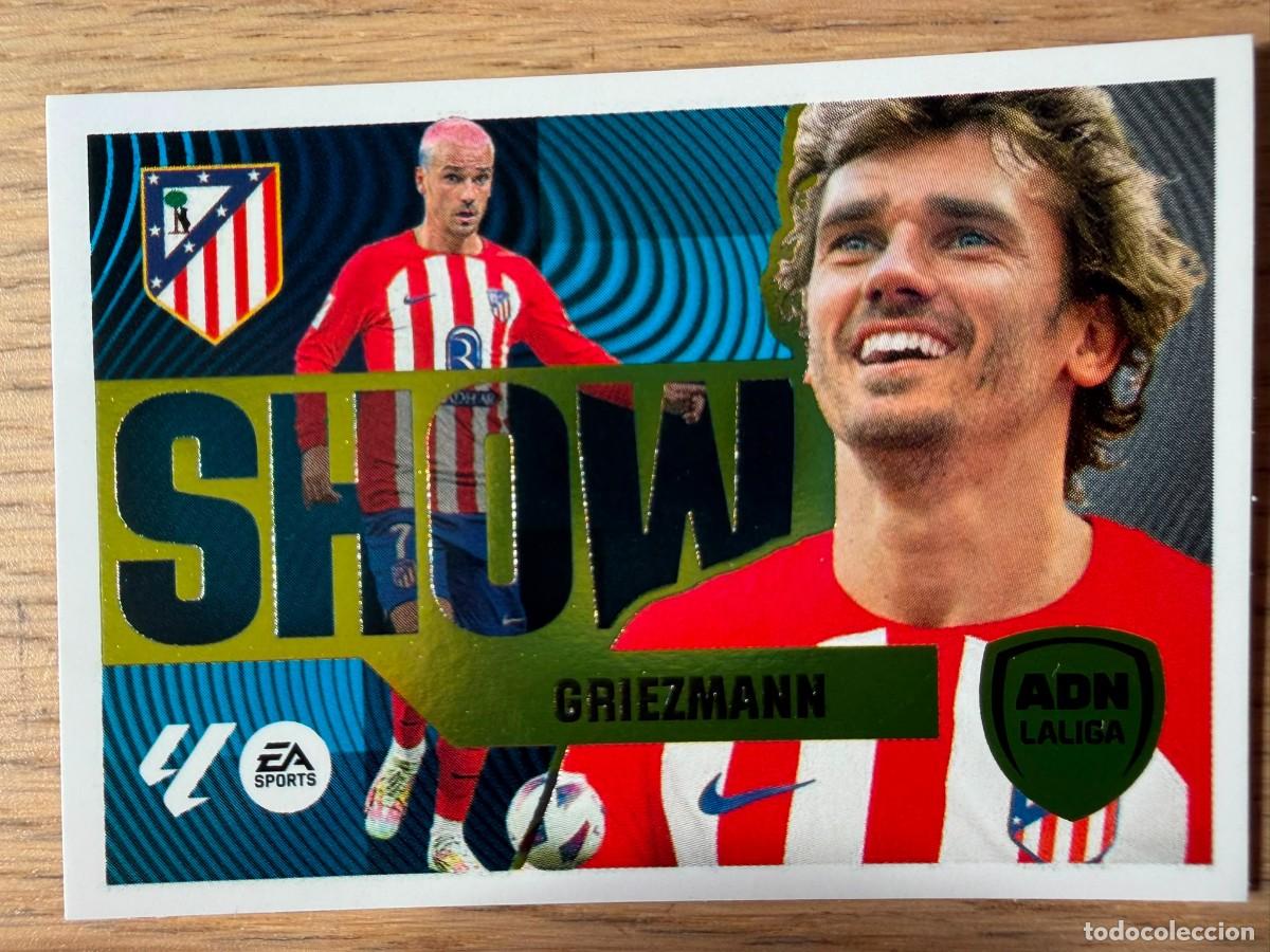 Cromos de f&uacute;tbol: 4 ADN LIGA SHOW GRIEZMANN ATLETICO MADRID 24 25 2024 2025 LIGA EA SPORTS COLECCIONES ESTE SIN PEGAR