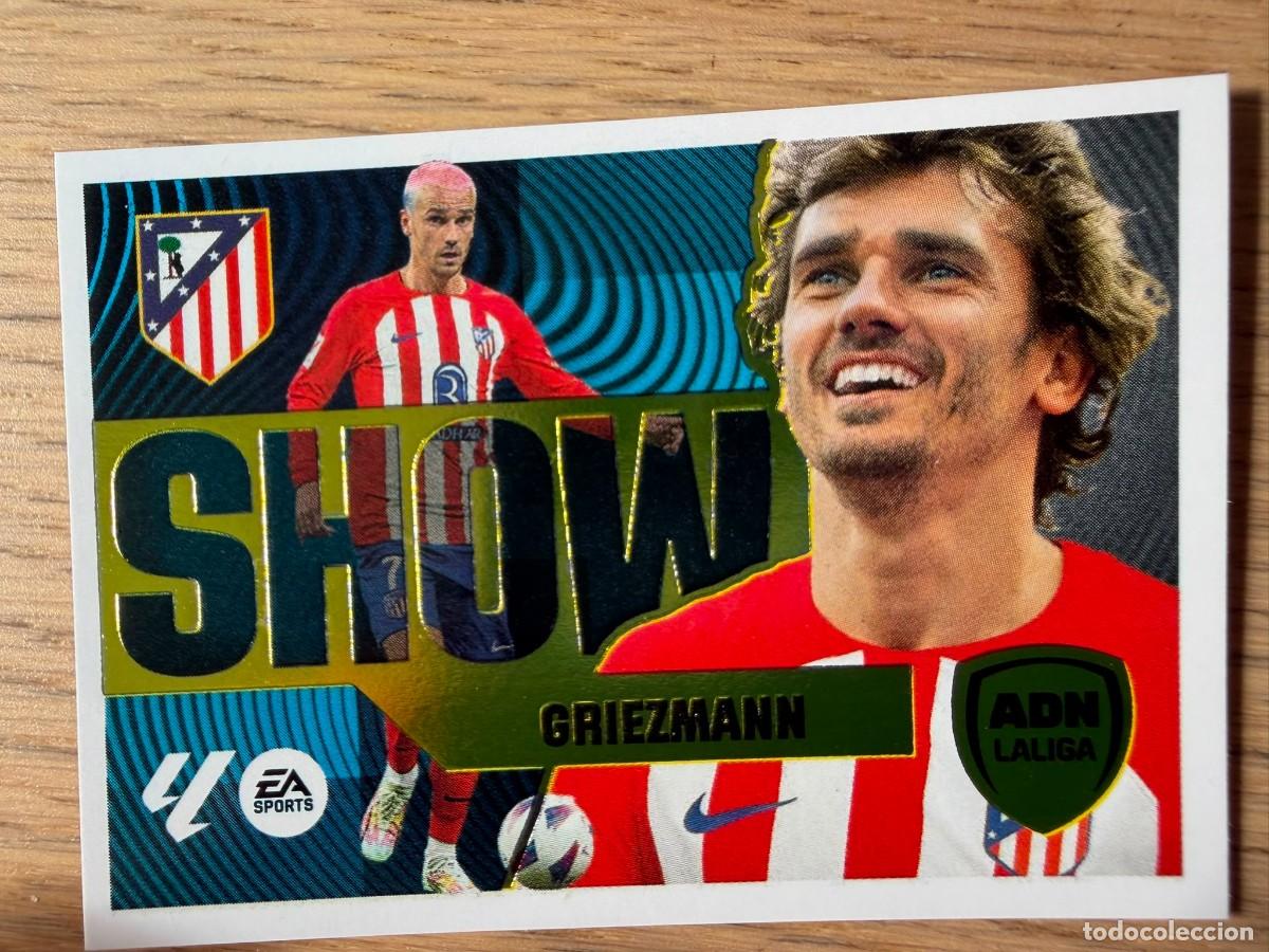 Cromos de f&uacute;tbol: 4 ADN LIGA SHOW GRIEZMANN ATLETICO MADRID 24 25 2024 2025 LIGA EA SPORTS COLECCIONES ESTE SIN PEGAR