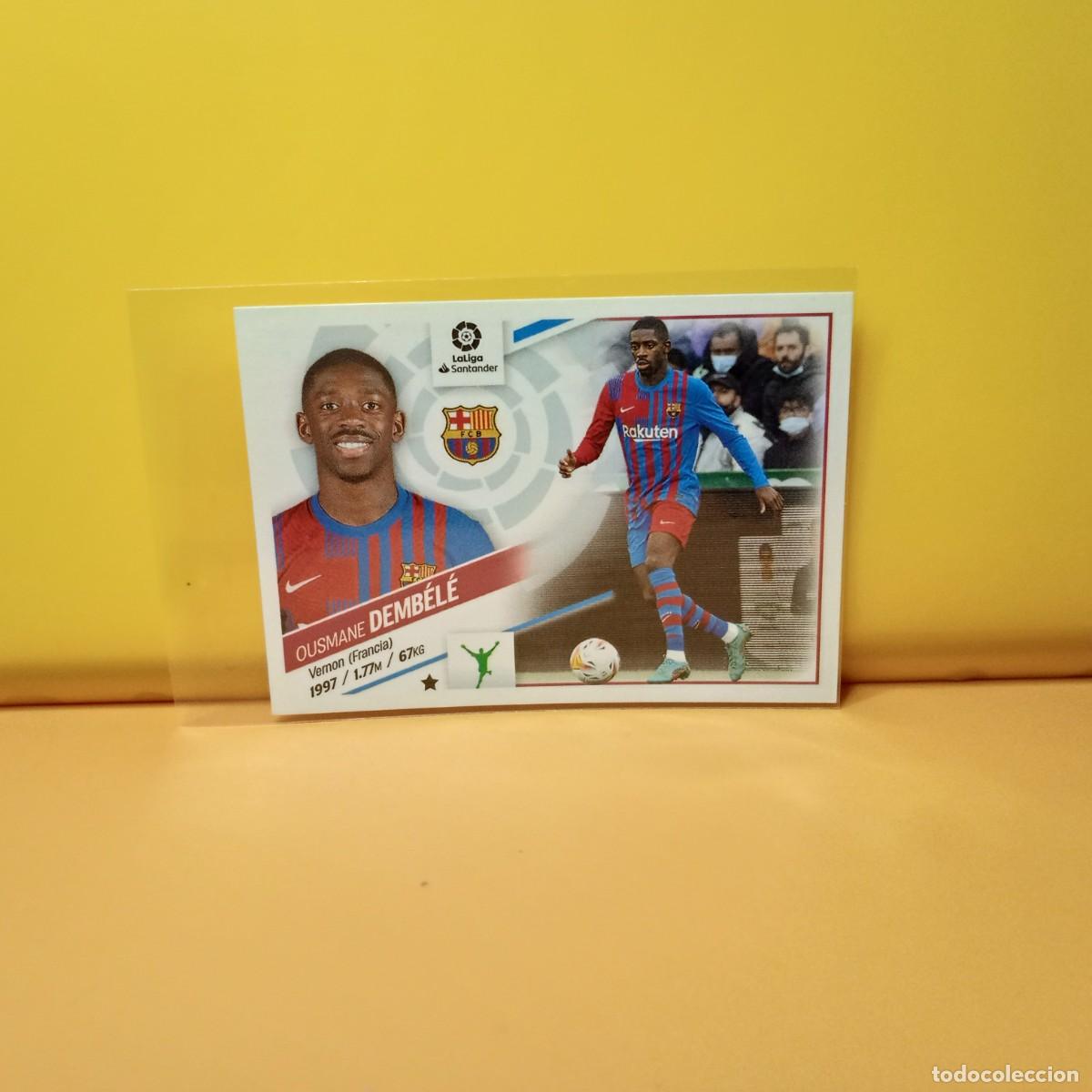 Cromos de f&uacute;tbol: EDICIONES ESTE 2022 2023 22 23 F.C BARCELONA DEMBEL&Eacute; 18